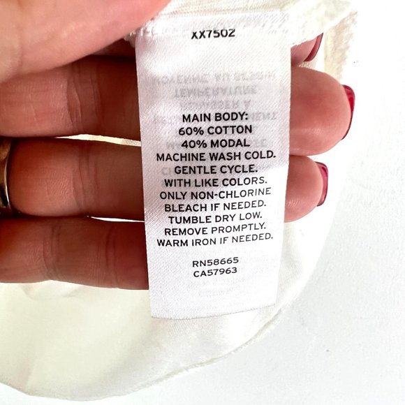 NWT BP Empowerment Short Sleeve Crew Neck Graphic T-Shirt White Women's Size XS - Picture 7 of 9